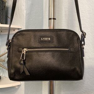 Lodis Charlotte Leather Crossbody Bag